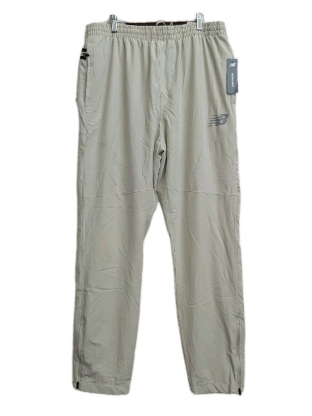New Balance All Motion Mesh Lined Jogger Running Pants Beige Men's XL NWT
